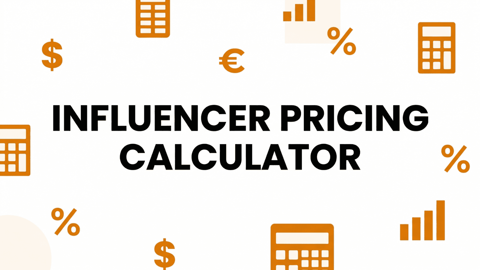 Free Influencer Rate Calculator